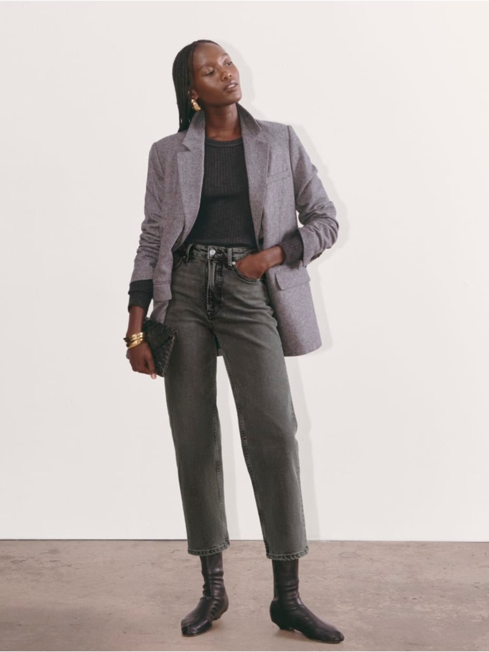 Everlane Curvy Way-High Jeans